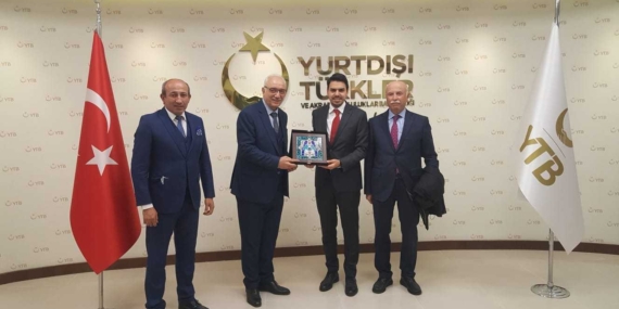 Birlik Yönetiminden Yurt Dışı Türkler ve Akraba Topluluklar Başkanına Ziyaret