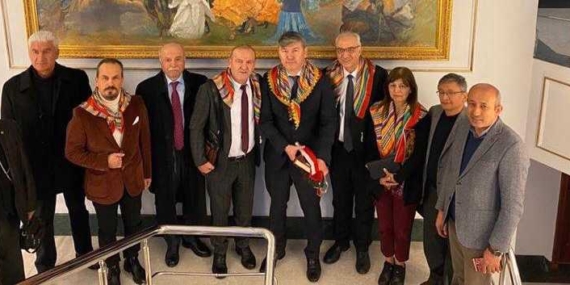 Birlik Yönetimi Kazakistan Büyükelçisi’ni Ziyaret Etti