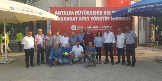 Yörük ve Türkmen dernekleri yanan yörük köylerinde incelemelerde bulundu