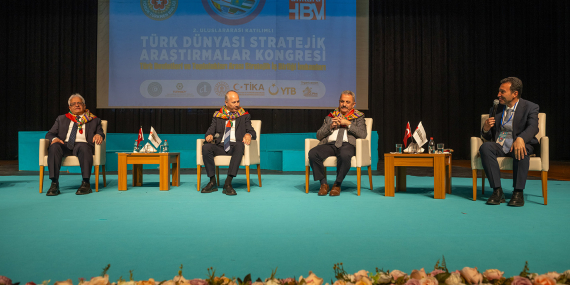 2. Uluslararası Türk Dünyası Stratejik Araştırmalar Kongresi Ankara'da Gerçekleştirildi 13 Acilis Oturumu