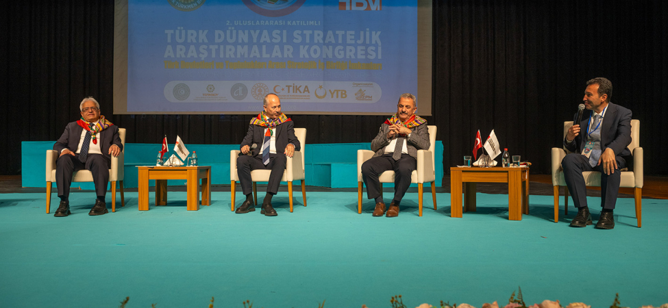 2. Uluslararası Türk Dünyası Stratejik Araştırmalar Kongresi Ankara'da Gerçekleştirildi 11 Acilis Oturumu